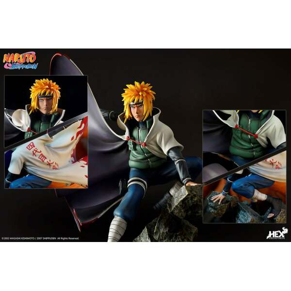 Estatua Battle of Destiny Namikaze Minato vs Kurama Naruto Shippuden 1/8 59 cm - Collector4U.com