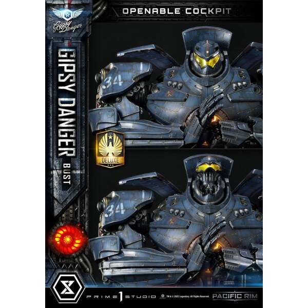 Busto Gipsy Danger Deluxe Pacific Rim Ver. 74 cm Prime 1 Studio - Collector4U.com