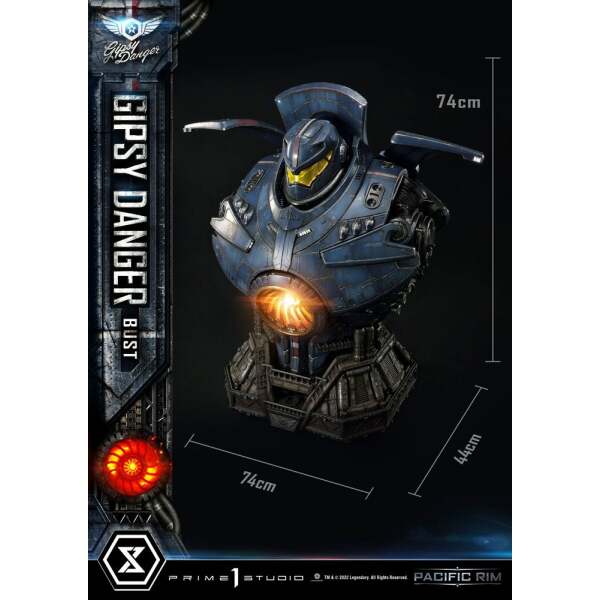 Busto Gipsy Danger Pacific Rim 74 cm Prime 1 Studio - Collector4U.com