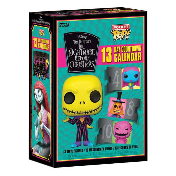 Calendario de adviento 13 Day Pesadilla antes de Navidad Pocket POP! Funko - Collector4U.com