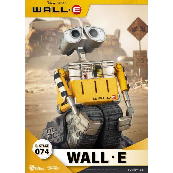 Diorama Wall-E Wall-E PVC D-Stage  14 cm Beast Kingdom Toys - Collector4U.com