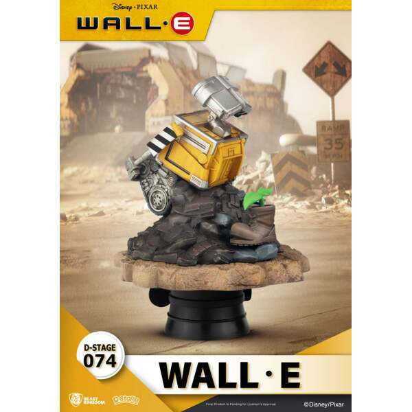 Diorama Wall-E Wall-E PVC D-Stage  14 cm Beast Kingdom Toys - Collector4U.com