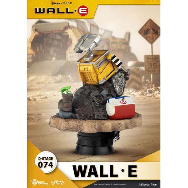 Diorama Wall-E Wall-E PVC D-Stage  14 cm Beast Kingdom Toys - Collector4U.com