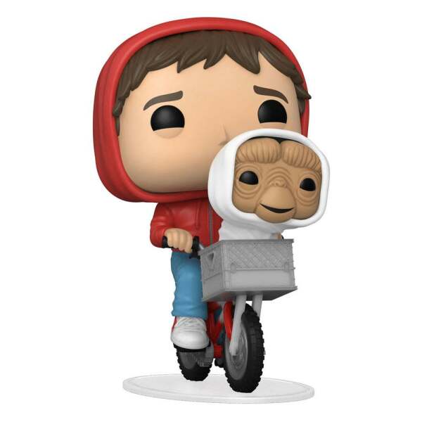 Funko Elliot w/ET in Bike Basket E.T. El Extraterrestre POP! Vinyl Figura 9 cm - Collector4U.com