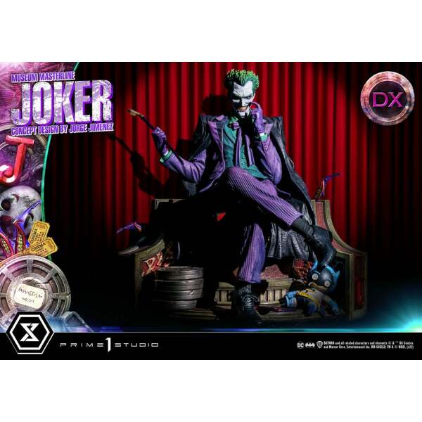 Estatua The Joker Deluxe Bonus Version Concept Design by Jorge Jimenez DC Comics 1/3 53 cm - Collector4U.com