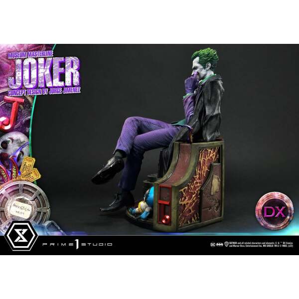 Estatua The Joker Deluxe Bonus Version Concept Design by Jorge Jimenez DC Comics 1/3 53 cm - Collector4U.com