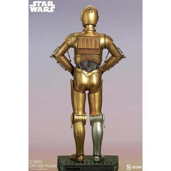 Estatua tamaño real C-3PO Star Wars 188 cm Sideshow - Collector4U.com