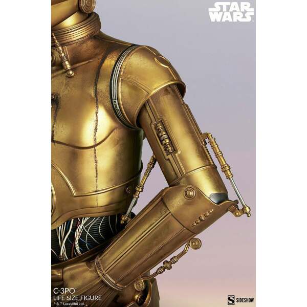 Estatua tamaño real C-3PO Star Wars 188 cm Sideshow - Collector4U.com