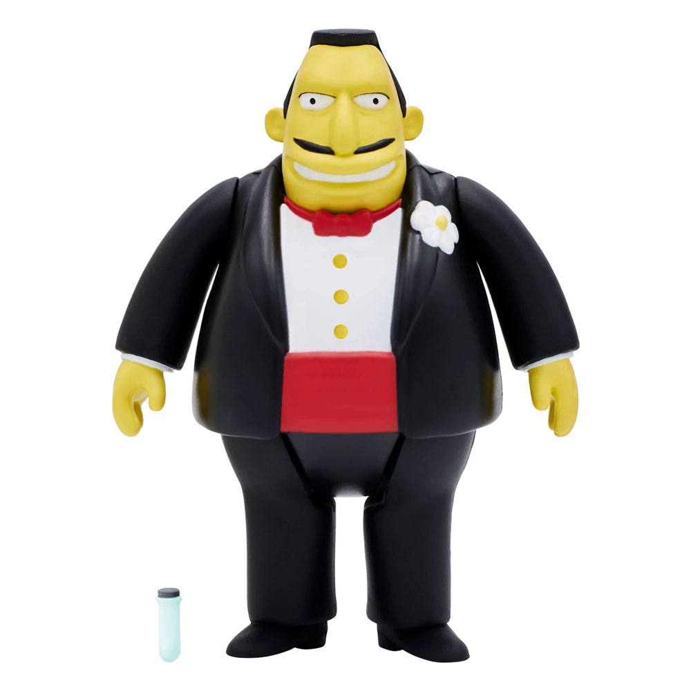 Figura ReAction Senator Mendoza Los Simpson Wave 1 McBain 10 cm Super7