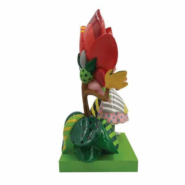 Figura decorativa Disney Alicia y la rosa Enesco - Collector4U.com