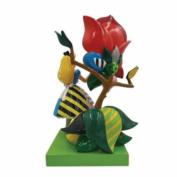 Figura decorativa Disney Alicia y la rosa Enesco - Collector4U.com