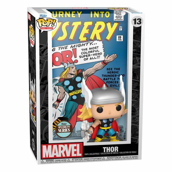 Funko Classic Thor Marvel POP! Comic Cover Vinyl Figura 9 cm - Collector4U.com