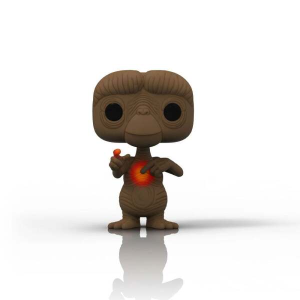 Funko Elliot and ET Flying E.T. El Extraterrestre POP! Moment Vinyl Figura (GITD) 9 cm - Collector4U.com