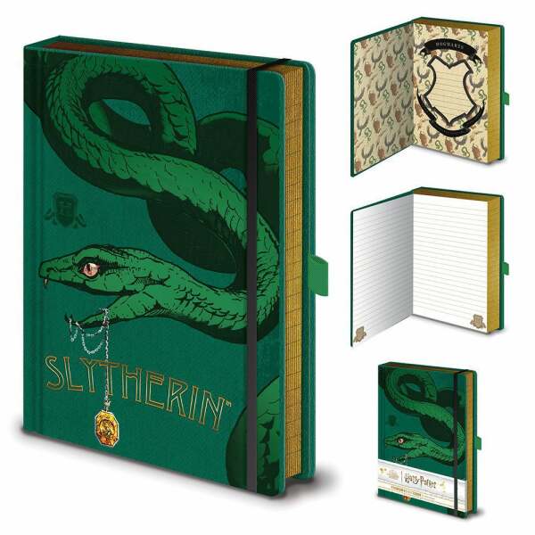 Libreta Premium Slytherin Harry Potter - Collector4U.com