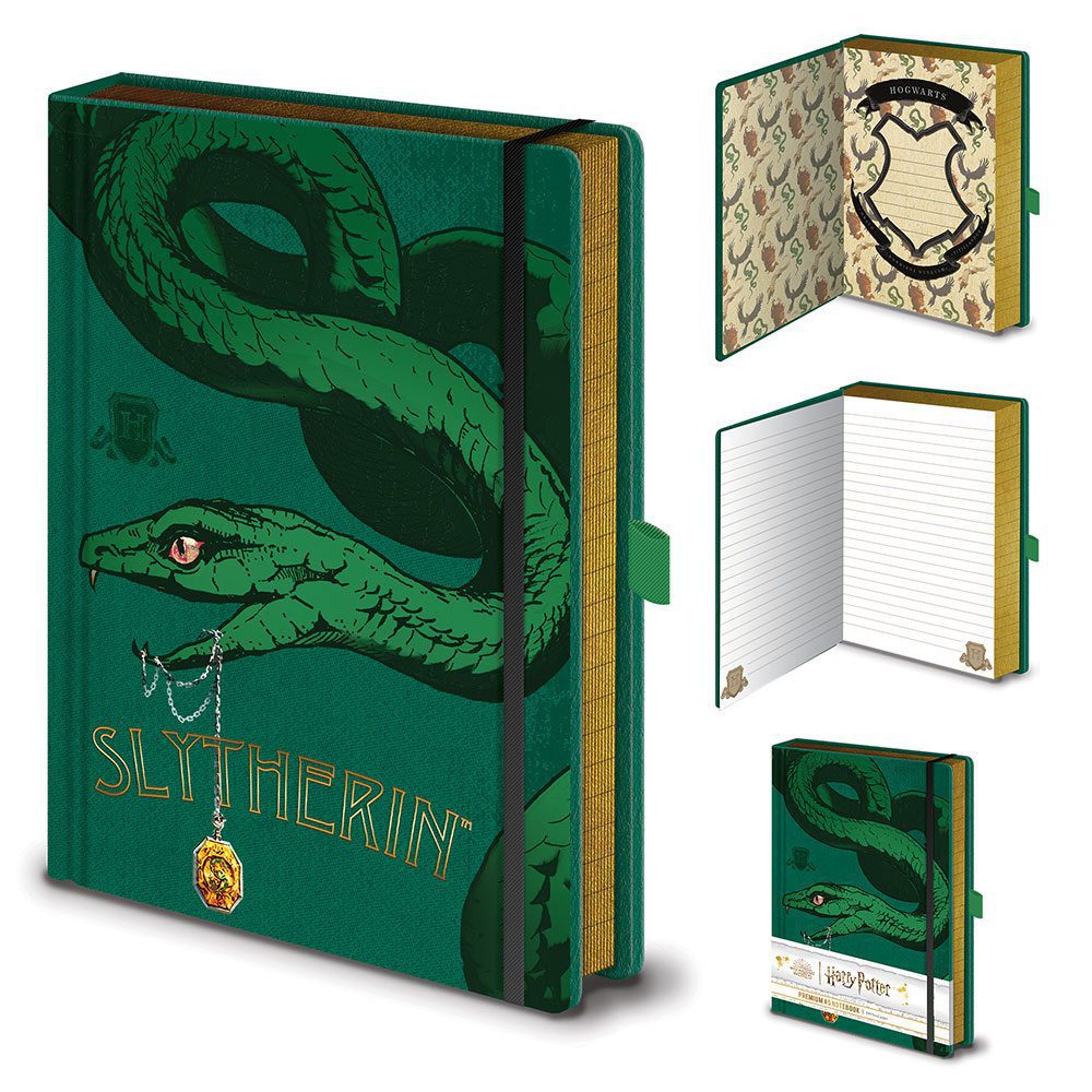 Libreta Premium Slytherin Harry Potter