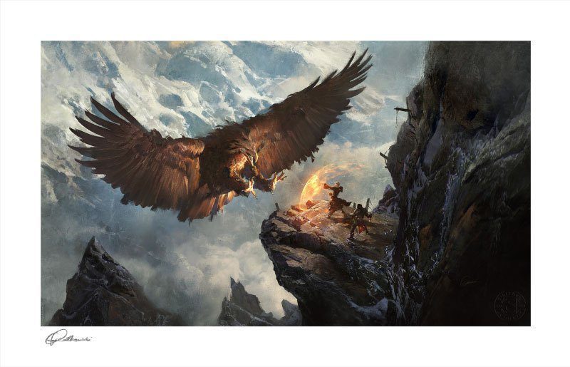 Litografia Secret Pass: Eagle’s Nest Greg Rutkowski 46 x 71 cm – Sin Enmarcar – Sideshow