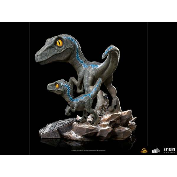 Minifigura Blue and Beta Jurassic World Dominion Mini Co. PVC 13 cm Iron Studios - Collector4u.com