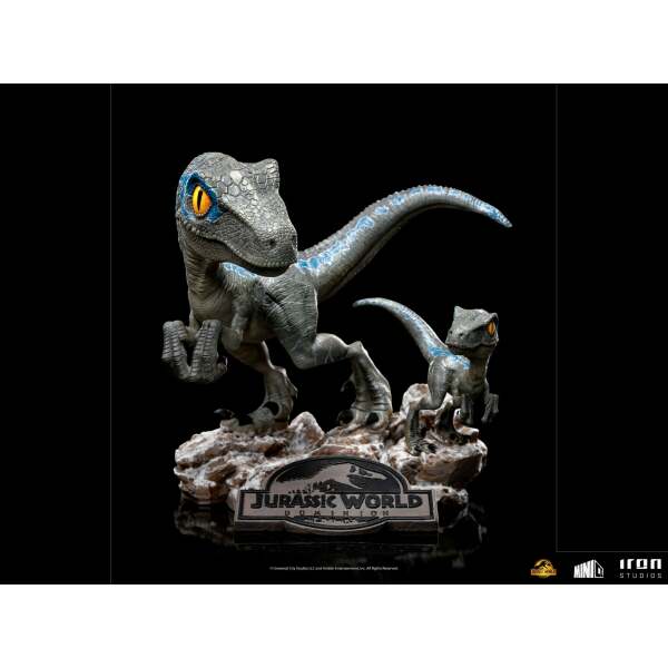 Minifigura Blue and Beta Jurassic World Dominion Mini Co. PVC 13 cm Iron Studios - Collector4u.com