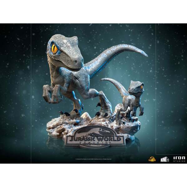 Minifigura Blue and Beta Jurassic World Dominion Mini Co. PVC 13 cm Iron Studios - Collector4u.com