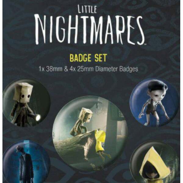 Pack 5 Chapas Little Nightmares II - Collector4U.com