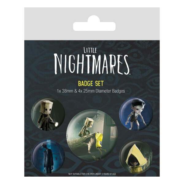 Pack 5 Chapas Little Nightmares II - Collector4U.com