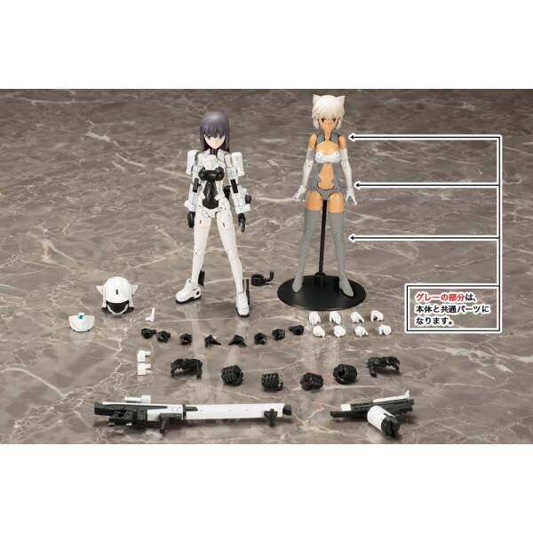 Maqueta Wism Soldier Assault Scout Megami Device Plastic Model Kit 1 1 14 Cm 3