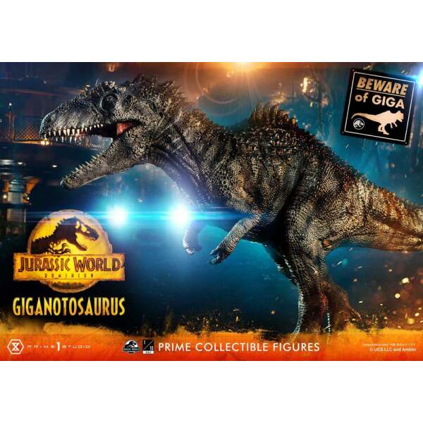 Estatua Giganotosaurus Toy Version Jurassic World Dominion Prime Collectibles 1/10 22 cm - Collector4u.com