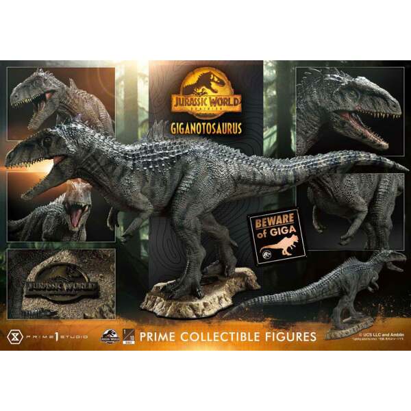 Estatua Giganotosaurus Toy Version Jurassic World Dominion Prime Collectibles 1/10 22 cm - Collector4u.com