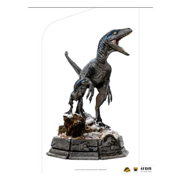 Estatua Blue and Beta Jurassic World Dominion 1/10 Deluxe Art Scale 20 cm - Collector4u.com