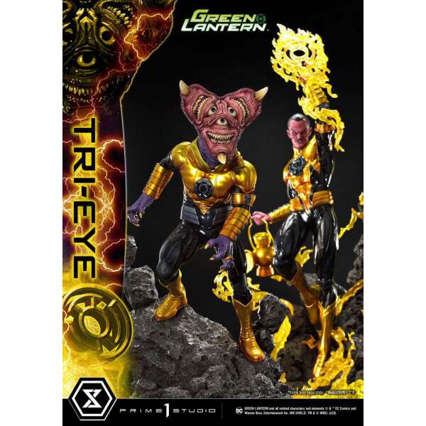 Estatua Sinestro Corps Tri-Eye DC Comics 1/3 54 cm Prime 1 Studio - Collector4u.com