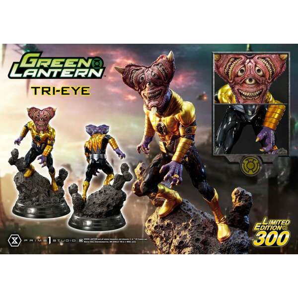 Estatua Sinestro Corps Tri-Eye DC Comics 1/3 54 cm Prime 1 Studio - Collector4u.com