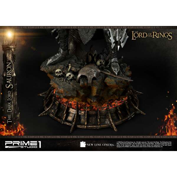 Estatua The Dark Lord Sauron El Señor de los Anillos 1/4 109 cm - Collector4u.com