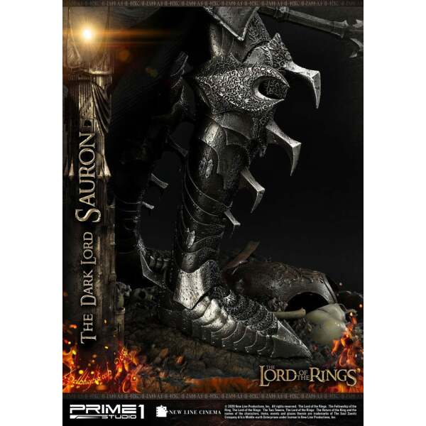 Estatua The Dark Lord Sauron El Señor de los Anillos 1/4 109 cm - Collector4u.com