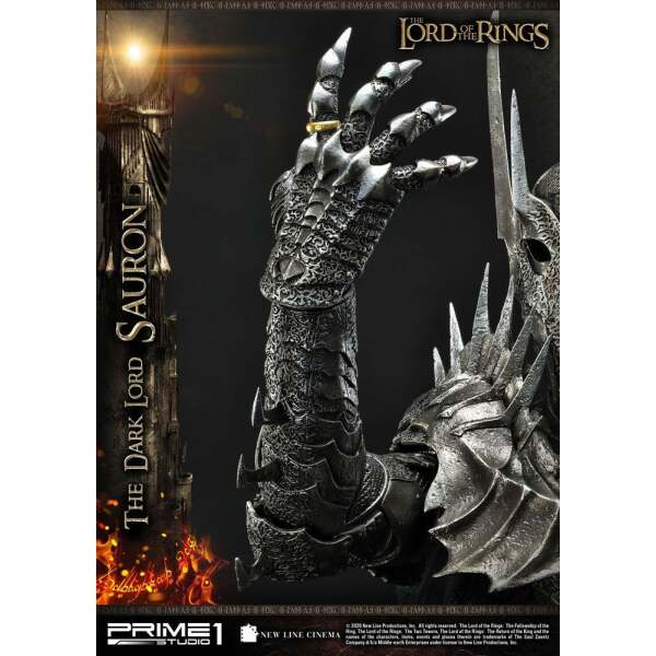 Estatua The Dark Lord Sauron El Señor de los Anillos 1/4 109 cm - Collector4u.com