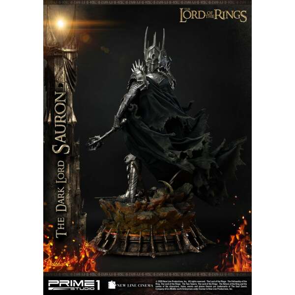 Estatua The Dark Lord Sauron El Señor de los Anillos 1/4 109 cm - Collector4u.com