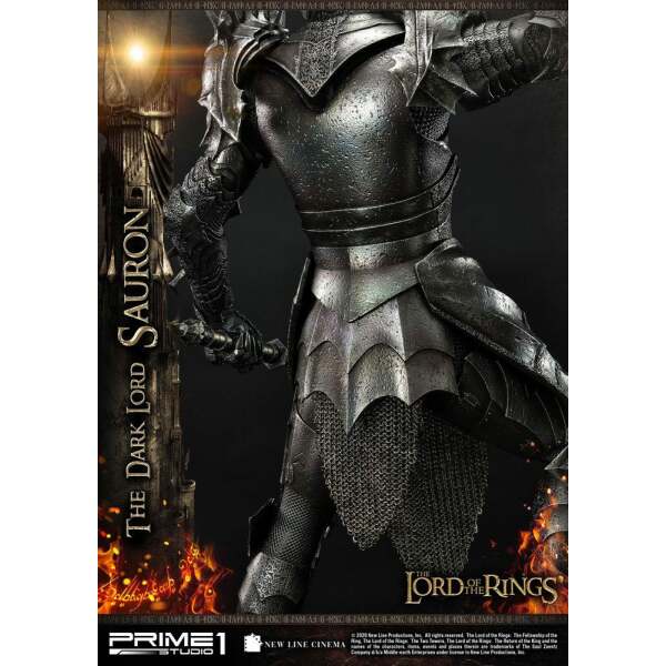 Estatua The Dark Lord Sauron El Señor de los Anillos 1/4 109 cm - Collector4u.com