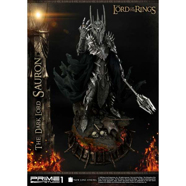 Estatua The Dark Lord Sauron El Señor de los Anillos 1/4 109 cm - Collector4u.com