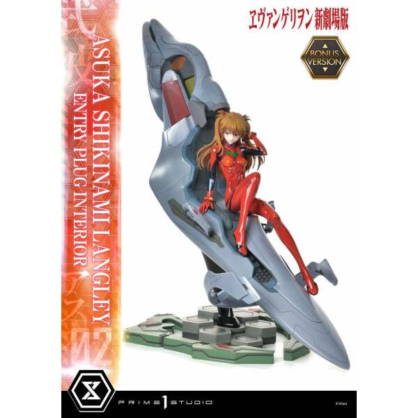 Estatua Asuka Shikinami Langley Bonus Version Rebuild of Evangelion 1/4 66 cm - Collector4u.com