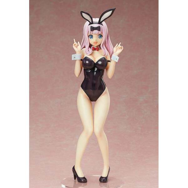 Estatua Chika Fujiwara Kaguya-sama: Love Is War -Ultra Romantic- PVC 1/4 Bare Leg Bunny Ver. 36 cm - Collector4u.com