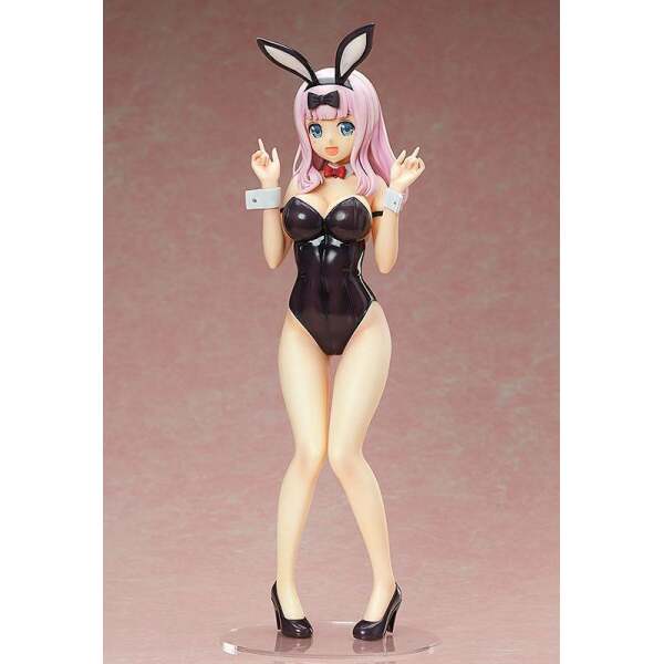 Estatua Chika Fujiwara Kaguya-sama: Love Is War -Ultra Romantic- PVC 1/4 Bare Leg Bunny Ver. 36 cm - Collector4u.com