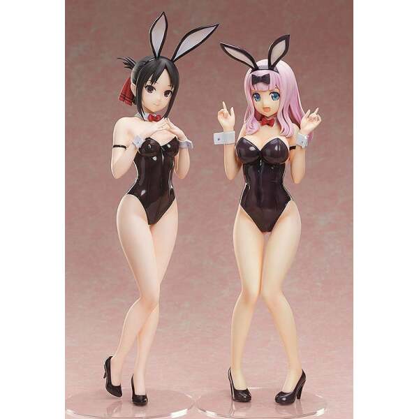 Estatua Chika Fujiwara Kaguya-sama: Love Is War -Ultra Romantic- PVC 1/4 Bare Leg Bunny Ver. 36 cm - Collector4u.com