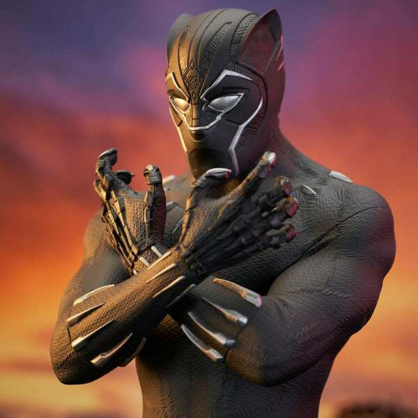 Busto Black Panther Vengadores: Endgame 1/6 15 cm Gentle Giant - Collector4u.com