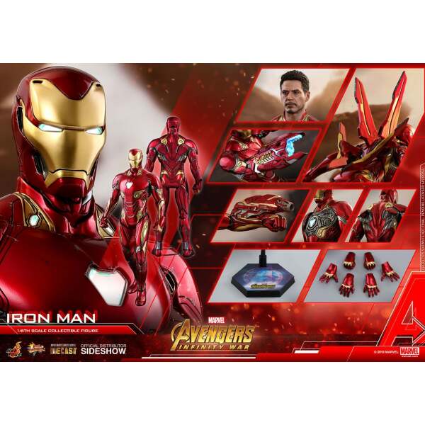 Figura Diecast Movie Masterpiece Iron Man Vengadores Infinity War 1/6 32 cm Hot Toys - Collector4u.com