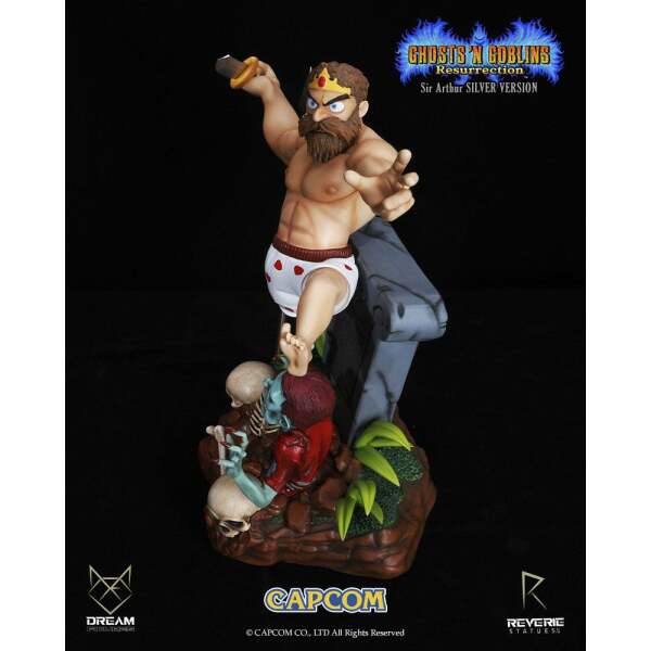 Estatua Sir Arthur Underwear Version Ghosts ‘n Goblins Resurrection 1/6 44 cm - Collector4u.com