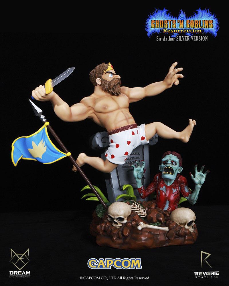 Estatua Sir Arthur Underwear Version Ghosts ‘n Goblins Resurrection 1/6 44 cm