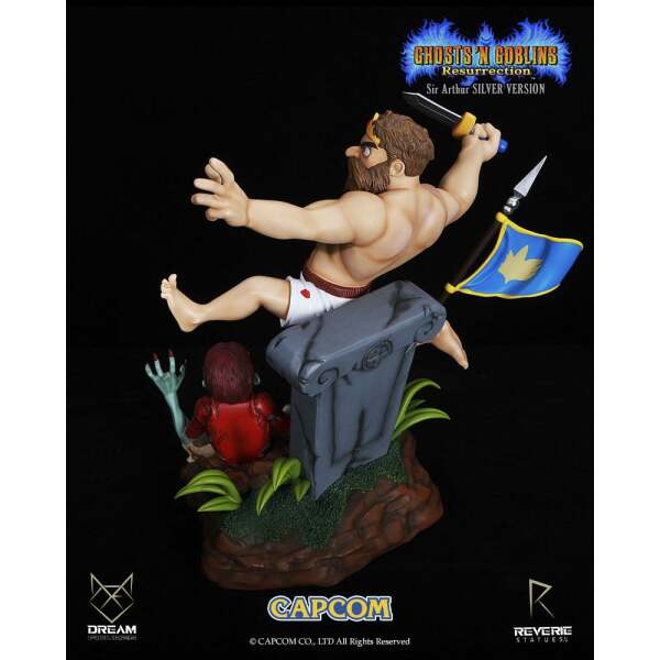 Estatua Sir Arthur Underwear Version Ghosts ‘n Goblins Resurrection 1/6 44 cm - Collector4u.com