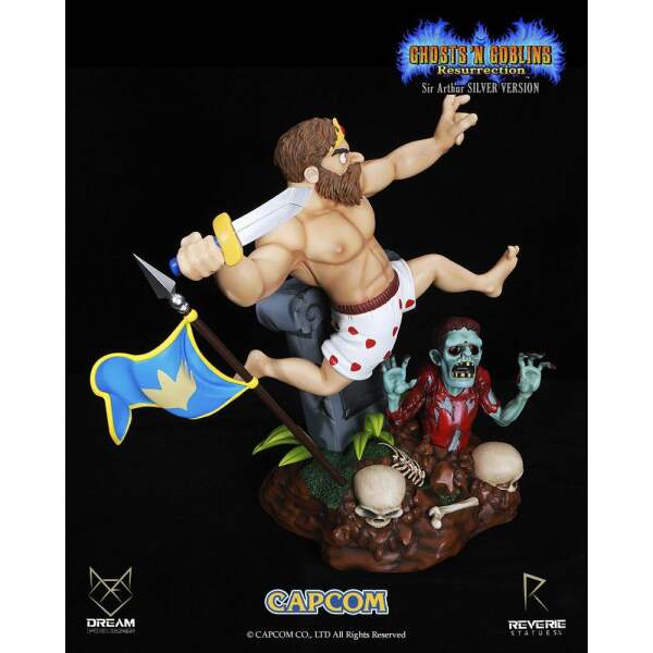 Estatua Sir Arthur Underwear Version Ghosts ‘n Goblins Resurrection 1/6 44 cm - Collector4u.com