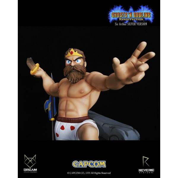 Estatua Sir Arthur Underwear Version Ghosts ‘n Goblins Resurrection 1/6 44 cm - Collector4u.com