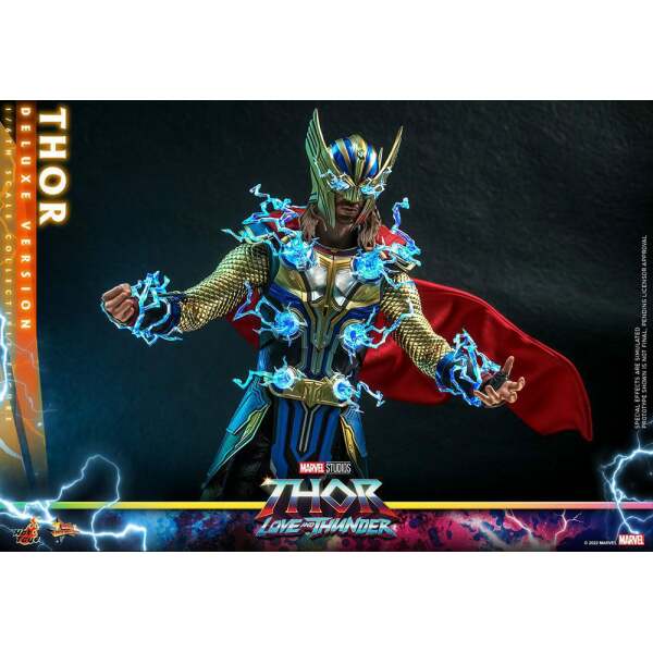 Figura Thor Masterpiece Thor: Love and Thunder 1/6 (Deluxe Version) 32 cm Hot Toys - Collector4u.com