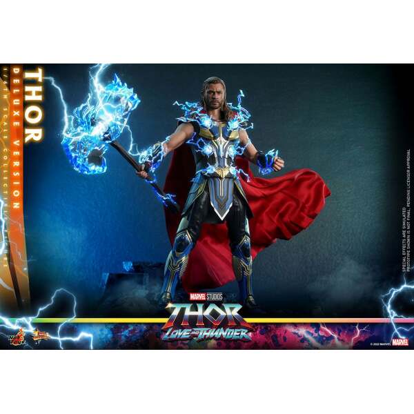 Figura Thor Masterpiece Thor: Love and Thunder 1/6 (Deluxe Version) 32 cm Hot Toys - Collector4u.com